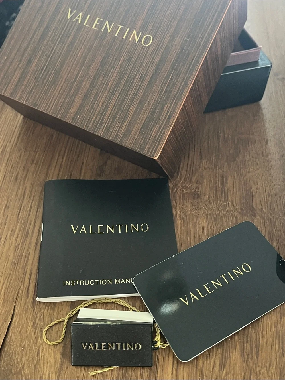 Valentino bracket watch with crystals